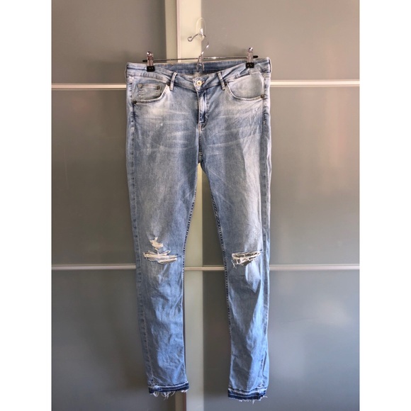 H&M Super Skinny Low Rise Denim Jeans - Picture 2 of 10
